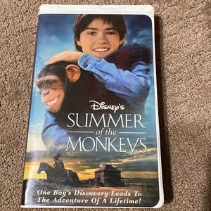 3/$20.  Disney Summer of Monkeys VHS.
